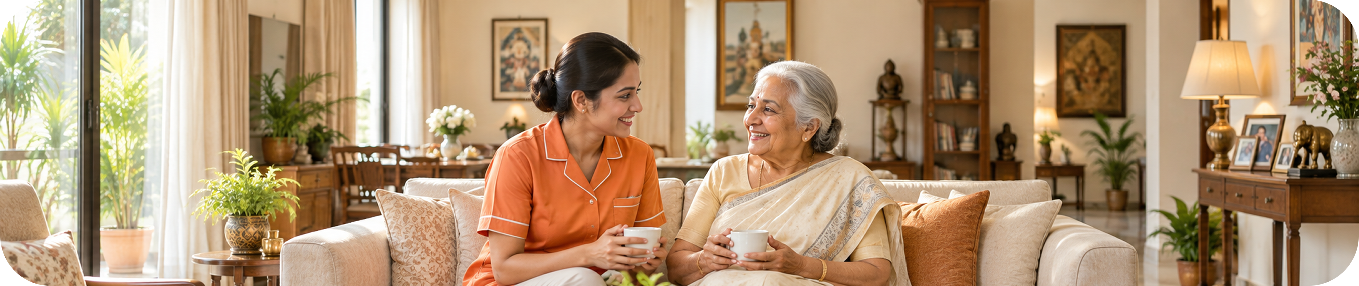 Home care scene