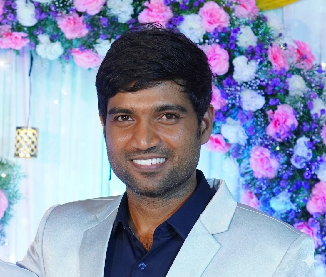 Portrait of Vamshi Krishna, Lead Mobile Engineer